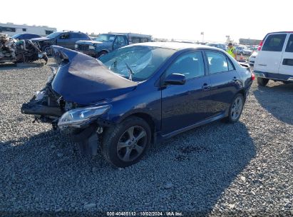 2013 TOYOTA COROLLA S Blue  Gasoline 5YFBU4EEXDP217480 photo #3