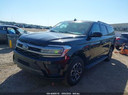 2024 FORD EXPEDITION XLT MAX Black  Gasoline 1FMJK1J84REA42837 photo #3