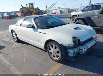 2002 FORD THUNDERBIRD White  Gasoline 1FAHP60A32Y131007 photo #1