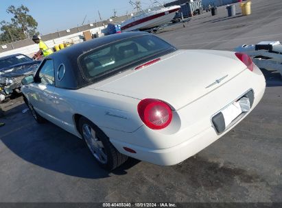 2002 FORD THUNDERBIRD White  Gasoline 1FAHP60A32Y131007 photo #4