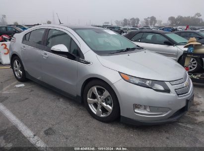 2011 CHEVROLET VOLT Silver  Hybrid 1G1RD6E40BU100114 photo #1