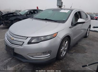 2011 CHEVROLET VOLT Silver  Hybrid 1G1RD6E40BU100114 photo #3