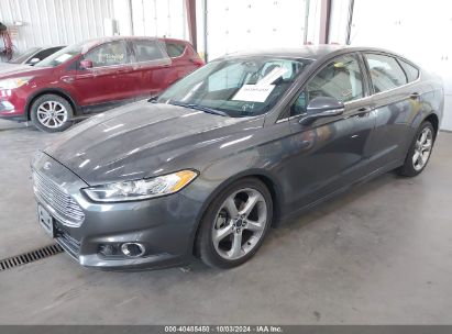 2016 FORD FUSION SE Gray  Gasoline 3FA6P0T93GR341912 photo #3