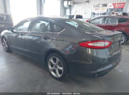 2016 FORD FUSION SE Gray  Gasoline 3FA6P0T93GR341912 photo #4