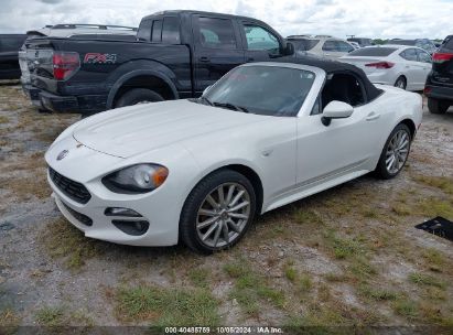 2017 FIAT 124 SPIDER LUSSO White  Gasoline JC1NFAEK5H0128408 photo #3