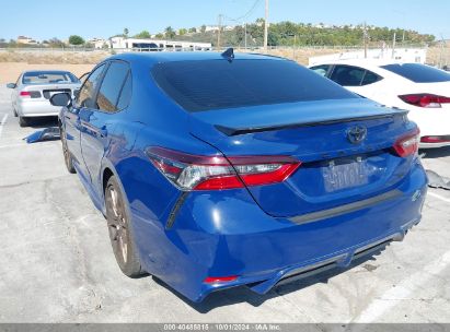 2023 TOYOTA CAMRY SE NIGHTSHADE EDITION Blue  Gasoline 4T1G11AK3PU136235 photo #4