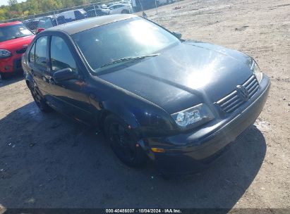 2001 VOLKSWAGEN JETTA GLS 1.8L TURBO Black  Gasoline 3VWSD69M01M152667 photo #1