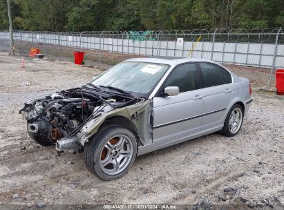 2004 BMW 330I Silver  Gasoline WBAEV53484KM34595 photo #3