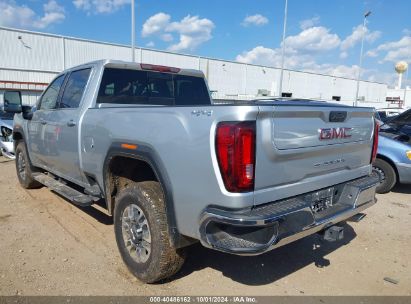 2023 GMC SIERRA 2500HD 4WD  STANDARD BED SLT Silver  Gasoline 1GT49NE73PF107593 photo #4