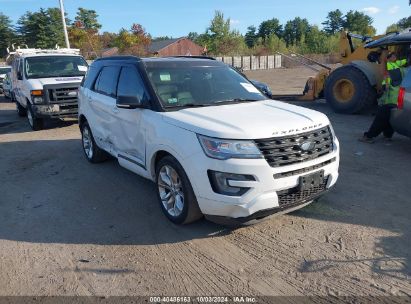 2017 FORD EXPLORER XLT White  Gasoline 1FM5K8D86HGC97983 photo #1