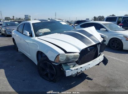 2011 DODGE CHARGER White  Flexible Fuel 2B3CL3CG4BH587298 photo #1