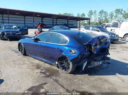 2017 ALFA ROMEO GIULIA RWD Blue  Gasoline ZARFAEBN8H7535504 photo #4