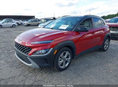 2023 HYUNDAI KONA SEL Red  Gasoline KM8K62AB0PU950442 photo #3