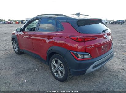 2023 HYUNDAI KONA SEL Red  Gasoline KM8K62AB0PU950442 photo #4