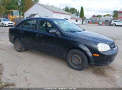 2008 SUZUKI FORENZA CONVENIENCE/POPULAR Black  Gasoline KL5JD56Z18K801957 photo #1