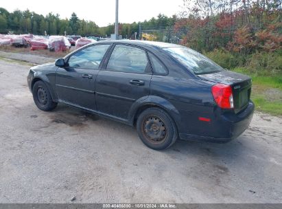 2008 SUZUKI FORENZA CONVENIENCE/POPULAR Black  Gasoline KL5JD56Z18K801957 photo #4