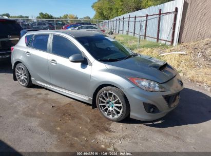 2012 MAZDA MAZDASPEED3 TOURING Gray  Gasoline JM1BL1L41C1506391 photo #1