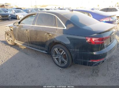 2018 AUDI A4 2.0T TECH ULTRA PREMIUM/2.0T ULTRA PREMIUM Black  Gasoline WAULMAF45JN007982 photo #4