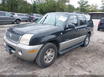 2002 MERCURY MOUNTAINEER Black  Gasoline 4M2DU66EX2UJ25461 photo #3