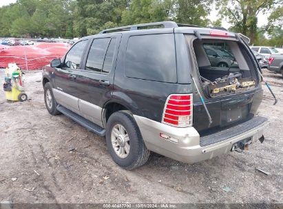 2002 MERCURY MOUNTAINEER Black  Gasoline 4M2DU66EX2UJ25461 photo #4