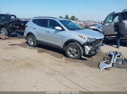 2018 HYUNDAI SANTA FE SPORT 2.4L Silver  Gasoline 5XYZU3LB4JG555491 photo #1