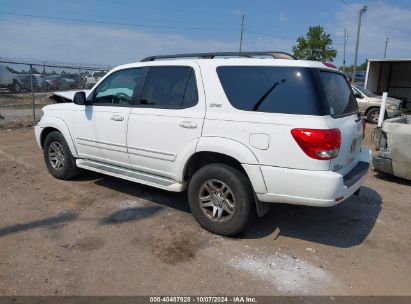 2007 TOYOTA SEQUOIA SR5 V8 White  Gasoline 5TDZT34A17S298245 photo #4