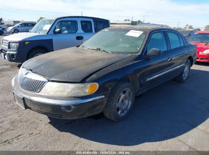 1999 LINCOLN CONTINENTAL Black  Gasoline 1LNHM97V0XY650578 photo #3