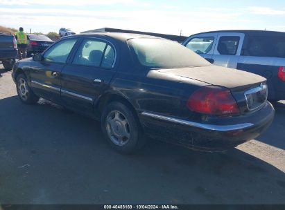 1999 LINCOLN CONTINENTAL Black  Gasoline 1LNHM97V0XY650578 photo #4