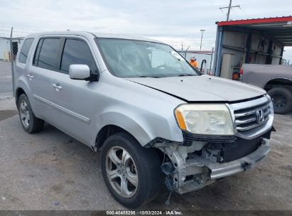 2013 HONDA PILOT EX Silver  Gasoline 5FNYF3H4XDB040233 photo #1