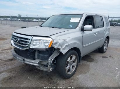 2013 HONDA PILOT EX Silver  Gasoline 5FNYF3H4XDB040233 photo #3