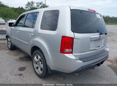 2013 HONDA PILOT EX Silver  Gasoline 5FNYF3H4XDB040233 photo #4