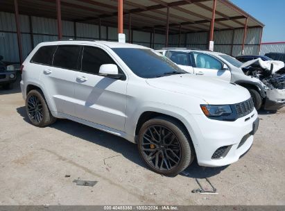 2019 JEEP GRAND CHEROKEE TRACKHAWK 4X4 White  Gasoline 1C4RJFN96KC850361 photo #1