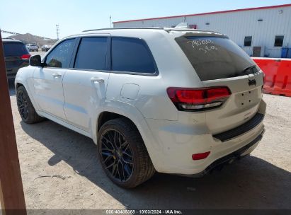 2019 JEEP GRAND CHEROKEE TRACKHAWK 4X4 White  Gasoline 1C4RJFN96KC850361 photo #4