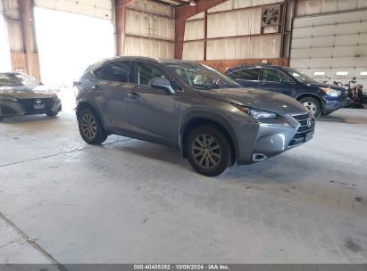 2016 LEXUS NX 200T Gray  Gasoline JTJBARBZ3G2066348 photo #1