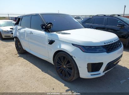 2019 LAND ROVER RANGE ROVER SPORT HSE DYNAMIC White  Gasoline SALWV2SV8KA818310 photo #1