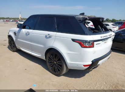 2019 LAND ROVER RANGE ROVER SPORT HSE DYNAMIC White  Gasoline SALWV2SV8KA818310 photo #4