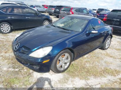 2006 MERCEDES-BENZ SLK 280 Blue  Gasoline WDBWK54F56F096261 photo #3