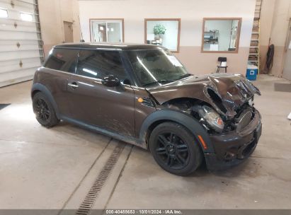 2012 MINI COOPER Brown  Gasoline WMWSU3C53CT185649 photo #1