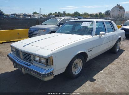 1987 OLDSMOBILE CUTLASS SUPREME White  Gasoline 1G3GR51Y4HR310505 photo #3