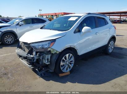 2018 BUICK ENCORE PREFERRED White  Gasoline KL4CJASB0JB616280 photo #3