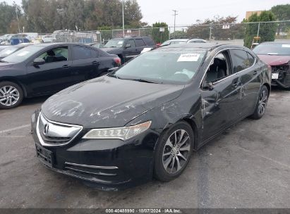 2017 ACURA TLX Black  Gasoline 19UUB1F36HA008890 photo #3