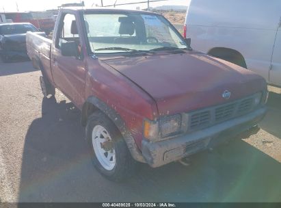 1993 NISSAN TRUCK SHORT WHEELBASE Burgundy  Gasoline 1N6SD11Y3PC361722 photo #1