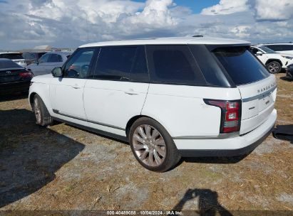 2014 LAND ROVER RANGE ROVER 5.0L V8 SUPERCHARGED White  Flexible Fuel SALGS3TF8EA189033 photo #4