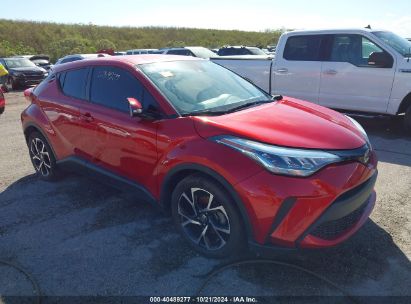 2021 TOYOTA C-HR XLE Red  Gasoline JTNKHMBX7M1116407 photo #1