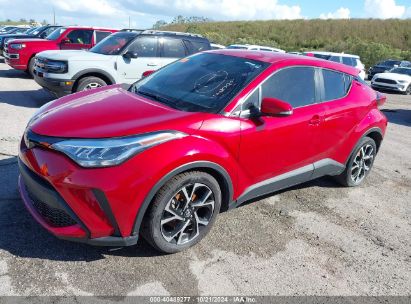 2021 TOYOTA C-HR XLE Red  Gasoline JTNKHMBX7M1116407 photo #3