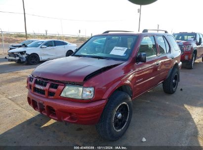 2004 ISUZU RODEO S 3.5L V6 Maroon  Gasoline 4S2CK58Y044306956 photo #3