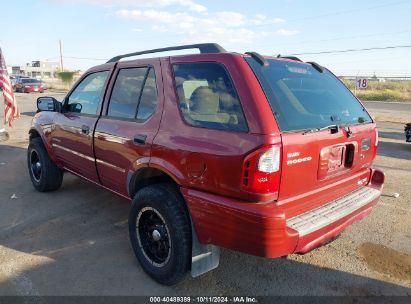 2004 ISUZU RODEO S 3.5L V6 Maroon  Gasoline 4S2CK58Y044306956 photo #4