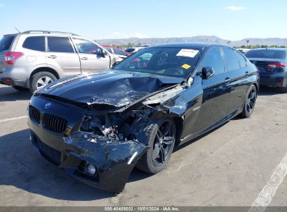 2014 BMW 535D Black  Diesel WBAXA5C55ED689689 photo #3