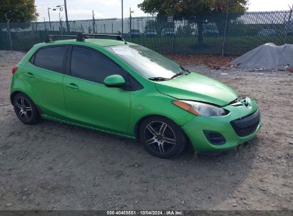 2012 MAZDA MAZDA2 SPORT Green  Gasoline JM1DE1KY0C0149427 photo #1