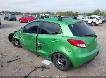 2012 MAZDA MAZDA2 SPORT Green  Gasoline JM1DE1KY0C0149427 photo #4